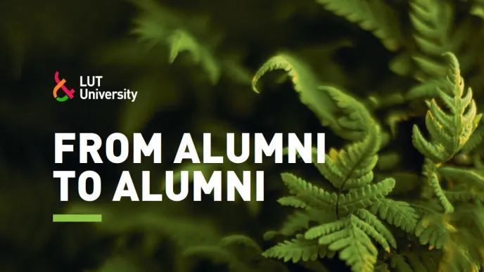 From Alumni to Alumni -logo