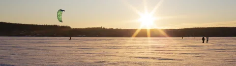 Winter at Lake Vesijarvi