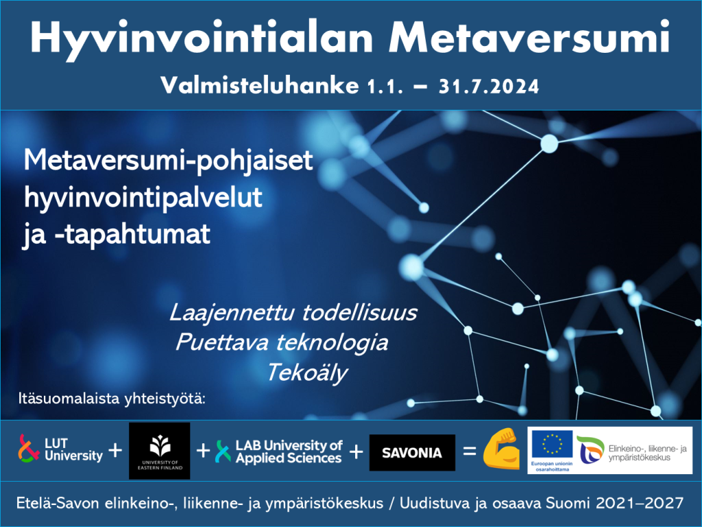 Hyvinvointialan Metaversumi valmisteluhanke 1.1.-31.7.2024 