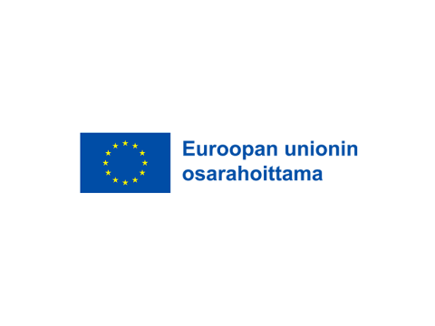 Euroopan unionin osarahoittama logo.