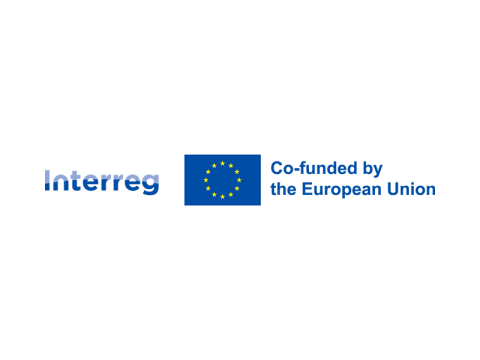 Interreg Co-funded by the EU logo.