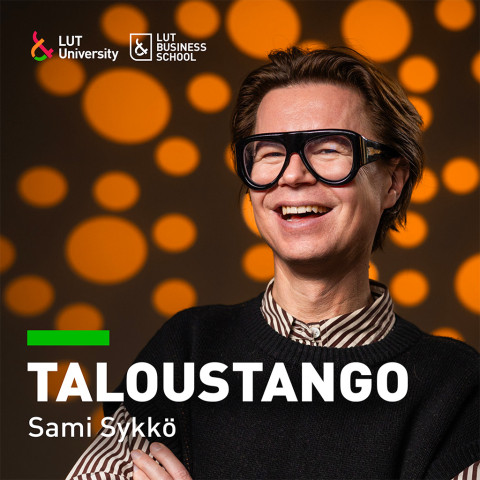 Sami Sykön Taloustango -podcast mainoskuva